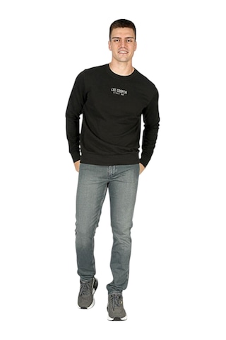 Lee Cooper Erkek Bisiklet Yaka Sweatshirt Lc.251 Lcm 241025 Sİyah