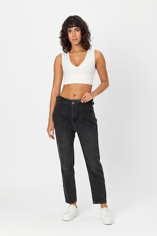 Alexander Gardi Özel Koleksiyon Beli Ayarlanabilir Denim Pantolon Ag-1046-2 siyah