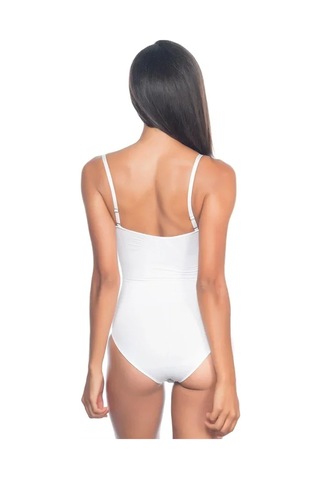 Ang Butik Beyaz Desenli Body Korse