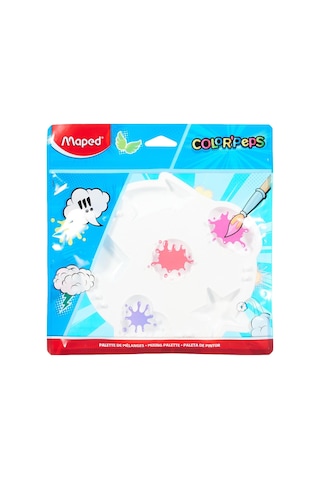 Maped 811410 Plastik Boya Paleti Genel