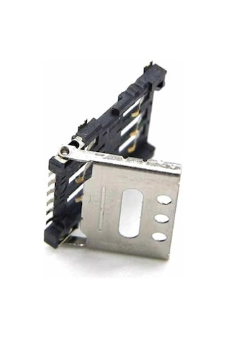 Nano Sim Kart Soket Micro 6 Pin Açılabilir Kilitli Kapak Gsm Akıllı Saat Apple Uyumlu iPhone Cep Telefonu