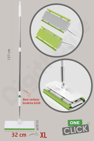 Digithome One Click Akıllı Mop Paleti XL 32 CM