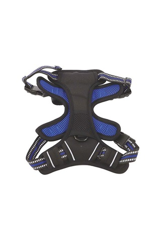 M-pets Hiking Reflektörlü Köpek Göğüs Tasması Mavi Small 35-60 Cm 244-58020.01 Çok Renkli