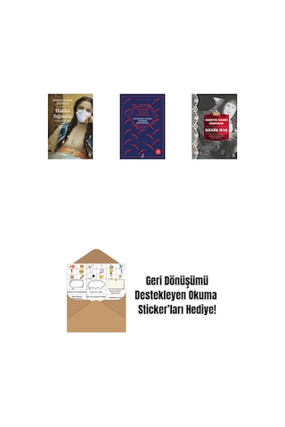 Hakka Sığındık + Kuyruklu Yıldız Altında Bir İzdivaç + Kesik Baş Günümüz Türkçesiyle + Okuma Sticker'ları