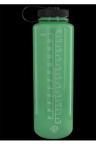 Nalgene Wide Mouth 48 Oz Suluk Matara 1,5 Litre Glowyld Yeşil 2020-1148 Yeşil