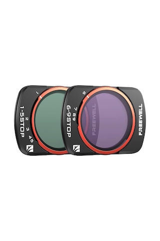 Freewell Vnd Filtreleri 2'li Paket Değişken Nd 1-5 Durak, Osmo Pocket 3 İçin 6-9 Durdurma - Pozlamayı Gerçek Zamanl