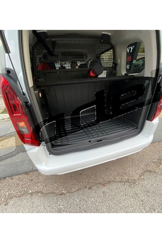 Opel Combo 2019-2021 Bagaj Havuzu Kokusuz Kaucuk 3D
