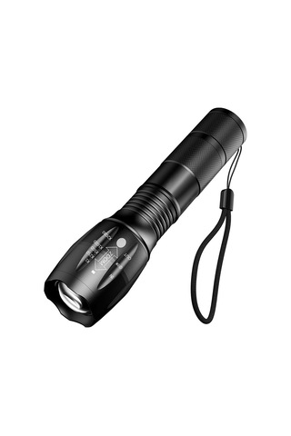 Youmex Alüminyum Xml-t6 L2 Gelişmiş Paket: Genişletilebilir, Yakın-uzak Odaklanabilir Parlak El Feneri 1 Pil + 1 Şarj Cihazı Dahil Çok Renkli