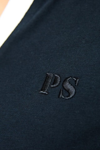 Polo State Kadın Ps Nakışlı Polo T-shirt / Şort Takım Siyah