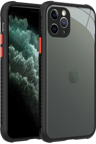 Apple Uyumlu iPhone 11 Pro Kılıf Zore Kaff Kapak-Siyah