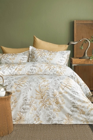 Occale Beige 210 Tc 83 Tel Pamuk Saten Nevresim Takımı Tek Kişilik