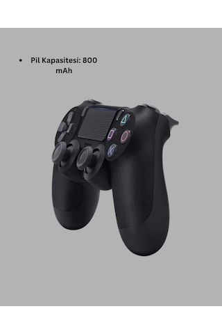 Ps4 Uyumlu Kablosuz Oyun Kolu Gerçekçi Titreşimli Geri Bildirim