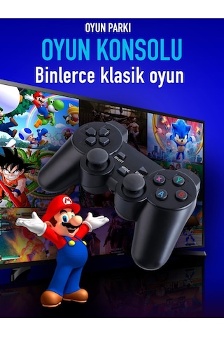 Oyun Konsolu 10000 Oyunlu Game Stick Lite 4k 64 Gb Oyun Kolu