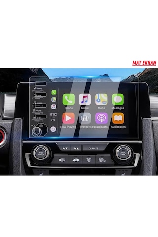 Honda Civic Fc5 Makyajlı Kasa Navigasyon Ve Multimedya Uyumlu Mat Ekran Koruyucu