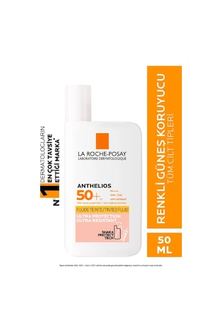 La Roche Posay Anthelios UVmune 400 Fluid Renkli Güneş Kremi SPF50+ 50 ML