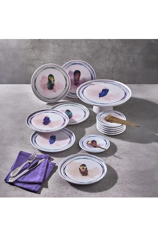 Fecra Tirga 19 Parça Sunum Ve Servis Seti