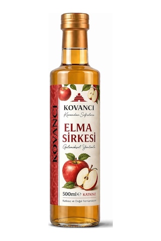 Elma Sirkesi 500 Ml %100 Doğal & Fermente Katkısız