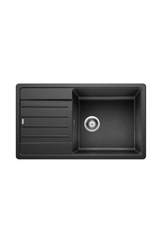 Blanco Legra Xl 6 S Granit Antrasit Evye, Mıla Krom Armatür Set Inox