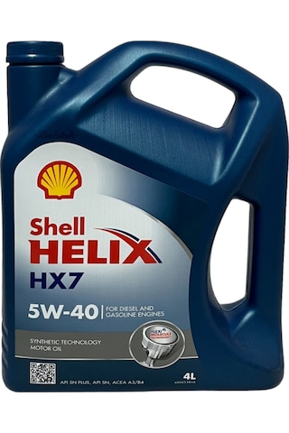 Shell Helix Hx7 5w-40 Motor Yağı 4 L + HX8 5W-40 Motor Yağı 1 L