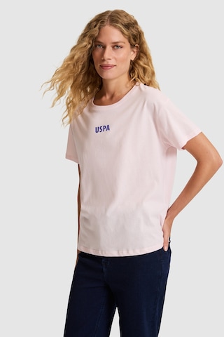 U.S. Polo Assn. U.s. Polo Assn. Kadın Açık Pembe Tişört 50323530-vr078 Acık Pembe