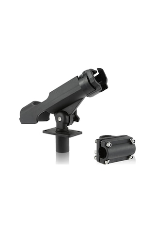 Shineyee Kara Süngerli Plastik Abs Malzeme Denizcilik Balıkçılık Kamışı Tutucu Kayık Ve Kano İçin Dayanıklı Tutucu