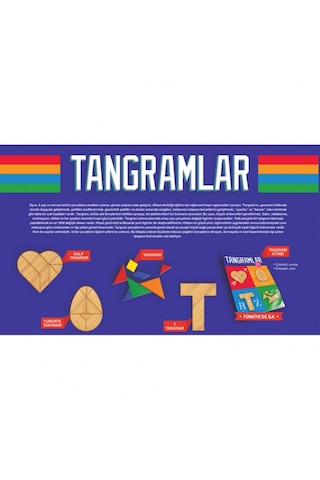 Tangramlar Seti Görsel Düşünme Ve Zeka Geliştiren