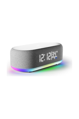 Truebo TimeCharger Hoparlör Şarjlı Işıklı Alarm Saat