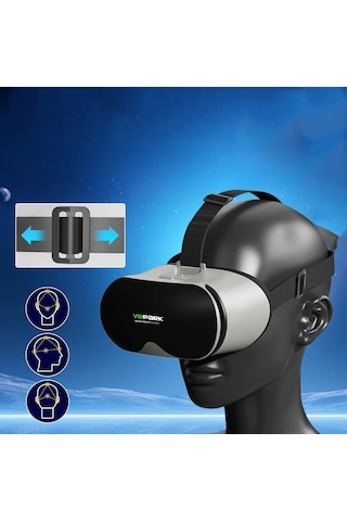 Microcase Vrpark V10 3D Sanal Gerçeklik Gözlüğü + VR Bluetooth Kumanda