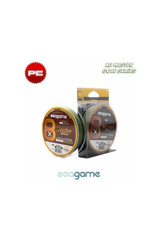 Seagame Master X8 Pe 150m Moss Green Olta İp Misinası - 0.16mm 0.16mm