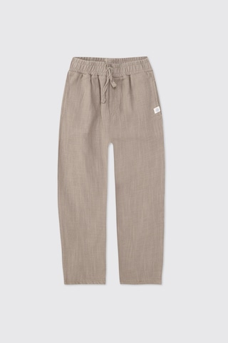 Panço Erkek Çocuk Gri Beli Lastikli Pantolon