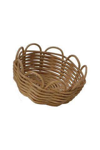 E38 El İşçiliği Hasır İp Sepet Örgü 8 8 Cm - 6185 Karışık