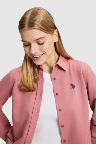 U.S. Polo Assn. Kadın Orkide Uzun Kollu Basic Gömlek 50324791-vr221