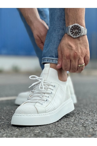 Natural Shoes Mn2423 - Tbt Erkek Ayakkabı Beyaz Beyaz