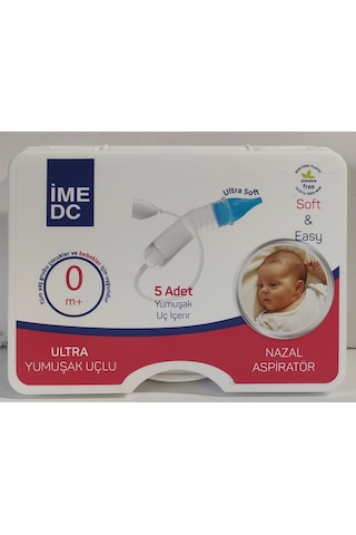 İme Dc Nazal Aspiratör Ultra Yumuşak Uçlu +5 Yedek 5048