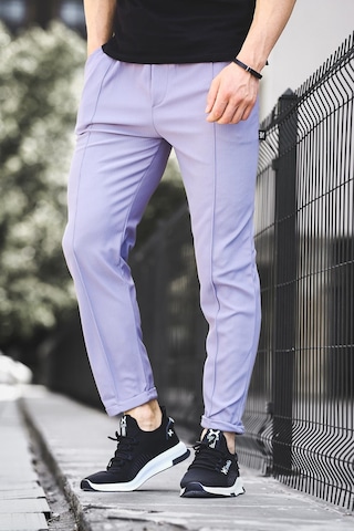 Oksit Norris Duble Paça Fitilli Slim Fit Erkek Eşofman Altı 001