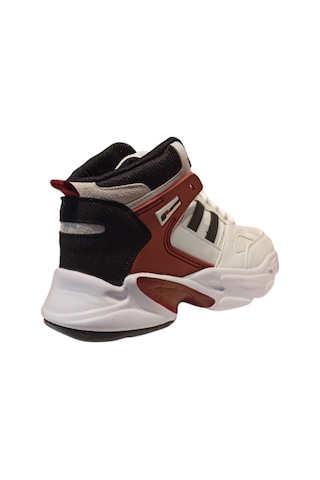 M.P. 231-1014 Gr (36-39) Beyaz-Bordo Anorak Basketbol Ayakkabı - Beyaz