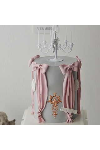 Novahub 3d Silikon Kalıplar Kek Sınır Kalıp Şeker Kil Çikolata Fondan Kalıpları Dıy Cupcake Topper Dekorasyon Araçları Diğer