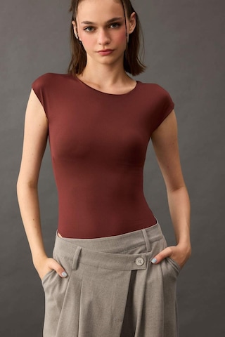 Defacto Coool Basic Düz Kolsuz Çıtçıtlı Body F7824ax25aubr469 Bordo