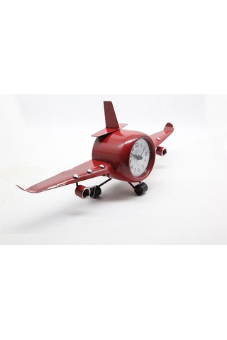Kenpazar Uçak Saat 41cm Çok Renkli