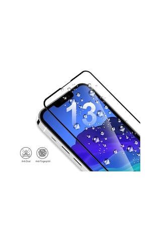 Apple Uyumlu   iPhone 13 9D Tam Kaplayan Seramik Ekran Koruyucu
