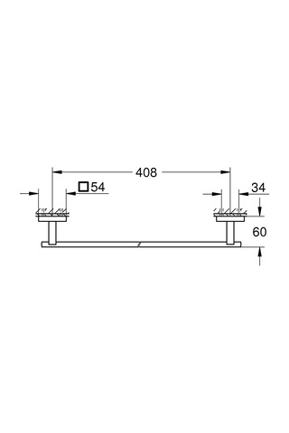Grohe Start Cube Quickfix Uzun Havluluk, 450 Mm, Duş, Banyo Akses Diğer