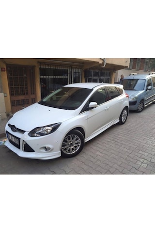 Ford Focus 3 Makyajsız Kasa Ön Tampon Eki, Boyasız Abs Plastik Focus Mk3 Ön Karlık