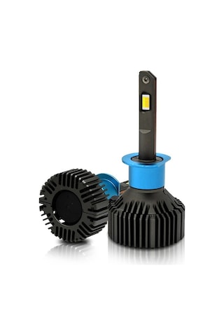 Besthome1 200w Ip67 Suya Dayanıklı Led Farklı Renkli 3000k/4300k/6000k H1 Tipi Ampul - 40000lm Parlaklık Gri Gri