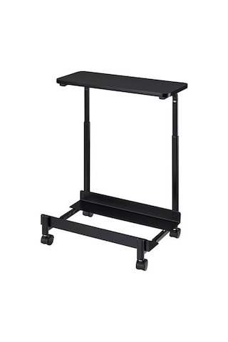 Ikea Lånespelare Tekerlekli Bilgisayar Kasa Taşıyıcı, Siyah, 50x27 Cm