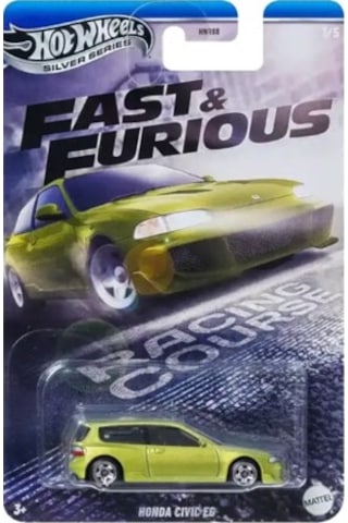 Hot Wheels Silver Series Fast & Furious 5'li Set Hnr88 Çok Renkli