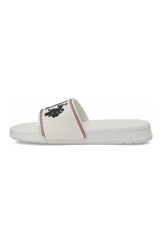 U.S. Polo Assn. U.s.polo Assn Roland 6fx Beyaz Unisex Anatomik Spor Plaj Terliği