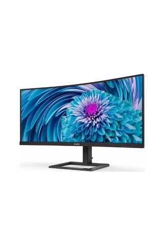 34 Phılıps 346e2cuae/00 4ms 100mhz 1xhdmı 1xdp Wqhd 3440 X 1440 Usb-c Hoparlör Yükseklik Ayarı Curved Vesa Siyah