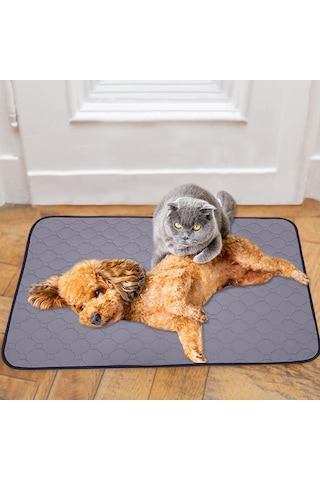 Yeniden Kullanılabilir Kedi Köpek İdrar Su Emici Mat 70 x 50 CM