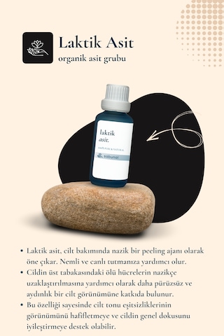 Laktik Asit Serumu 30 Ml - Cilt Yüzeyi Bakım Serumu