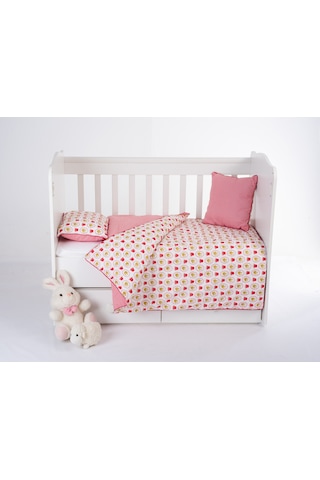 Patalena Home Pamuk 7 Parça Bebek Nevresim Takımı, 100x150 Cm